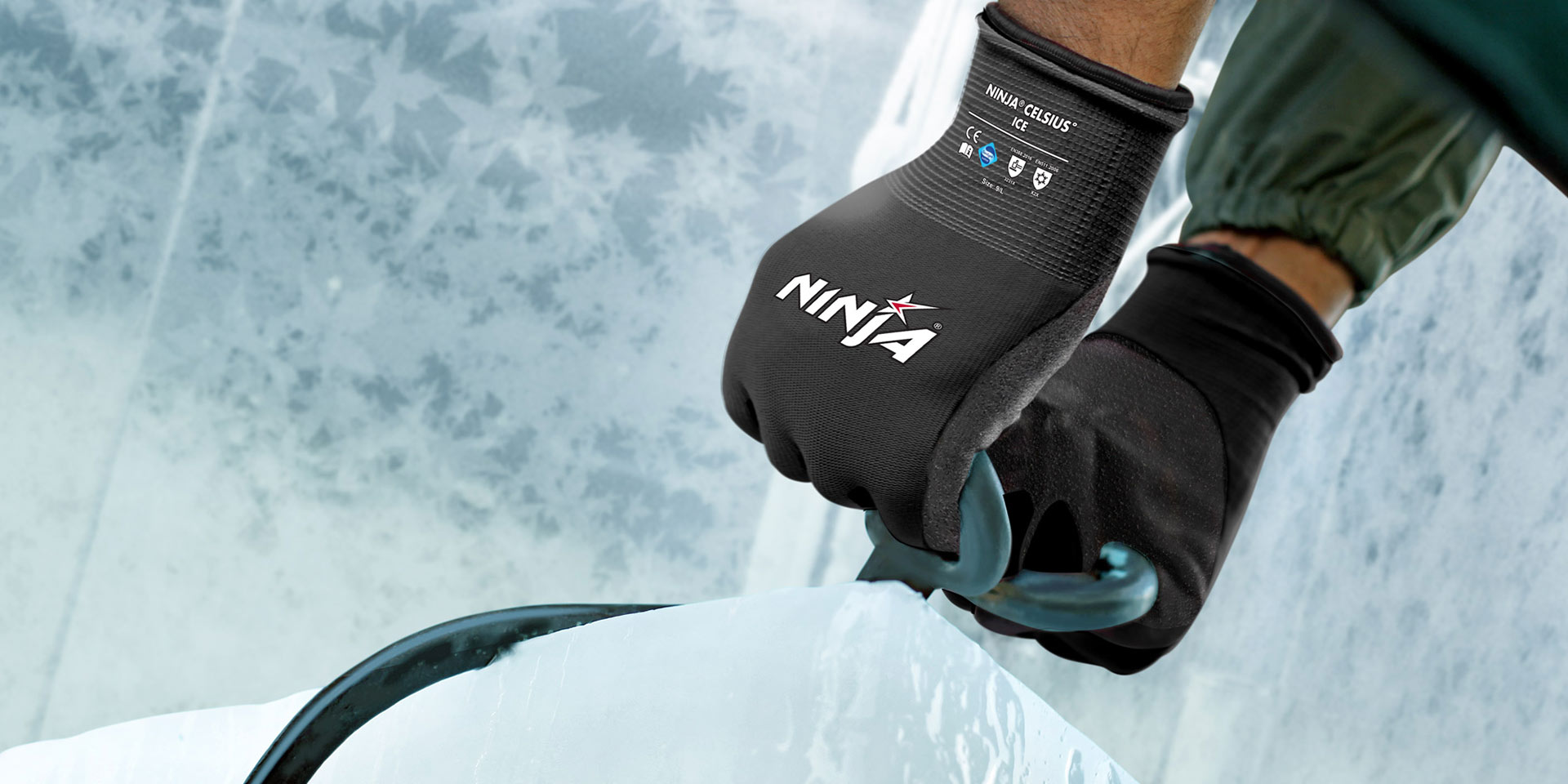 Ice, Cold Resistance Gloves, Fully Dipped