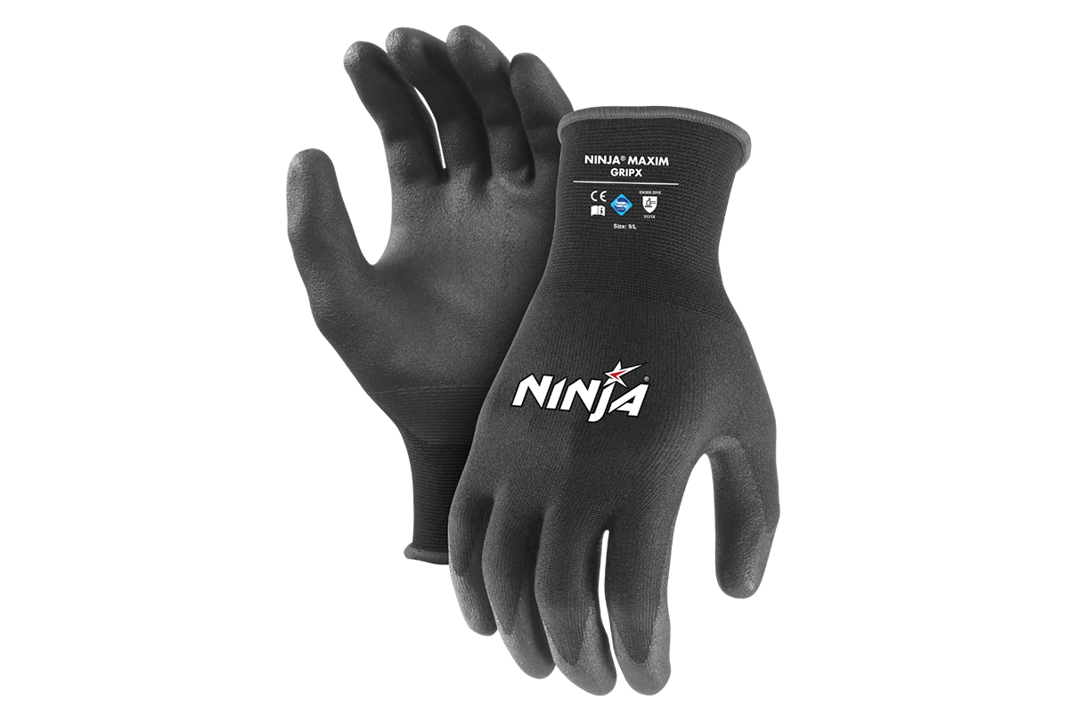 Ninja Ice Gloves, Black, X-Large