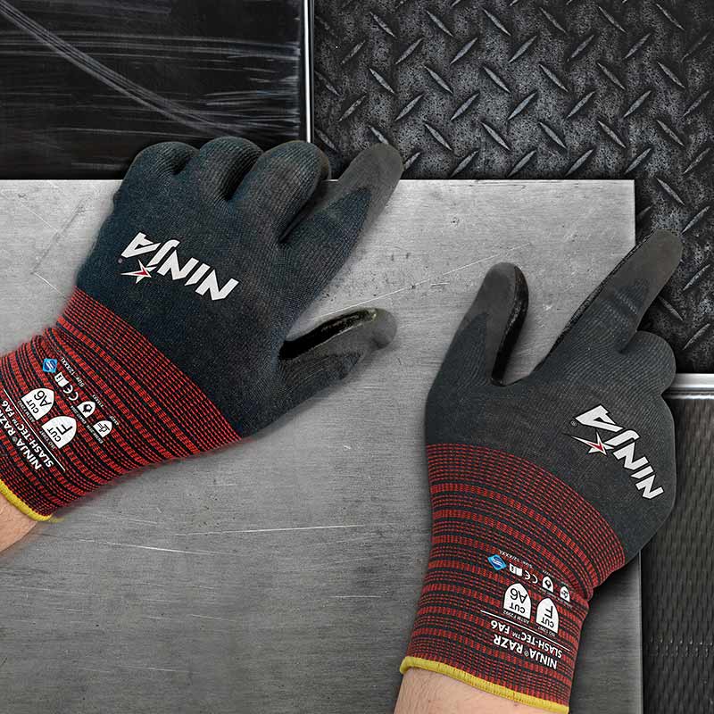 Ninja Diamond Cut 5 Razr Gloves Blade Safety Rated Work Glove AS/NZS Quality! 